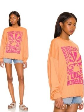 Show Me Your Mumu James Sweatshirt in Sunray Graphic Small